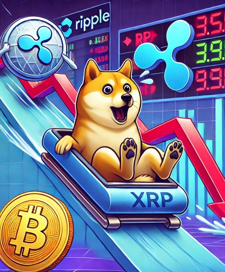 xrp doge drop 10%